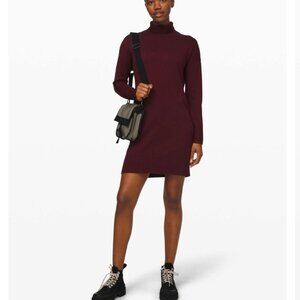 Lululemon Softer Still Sweater Dress - Garnet